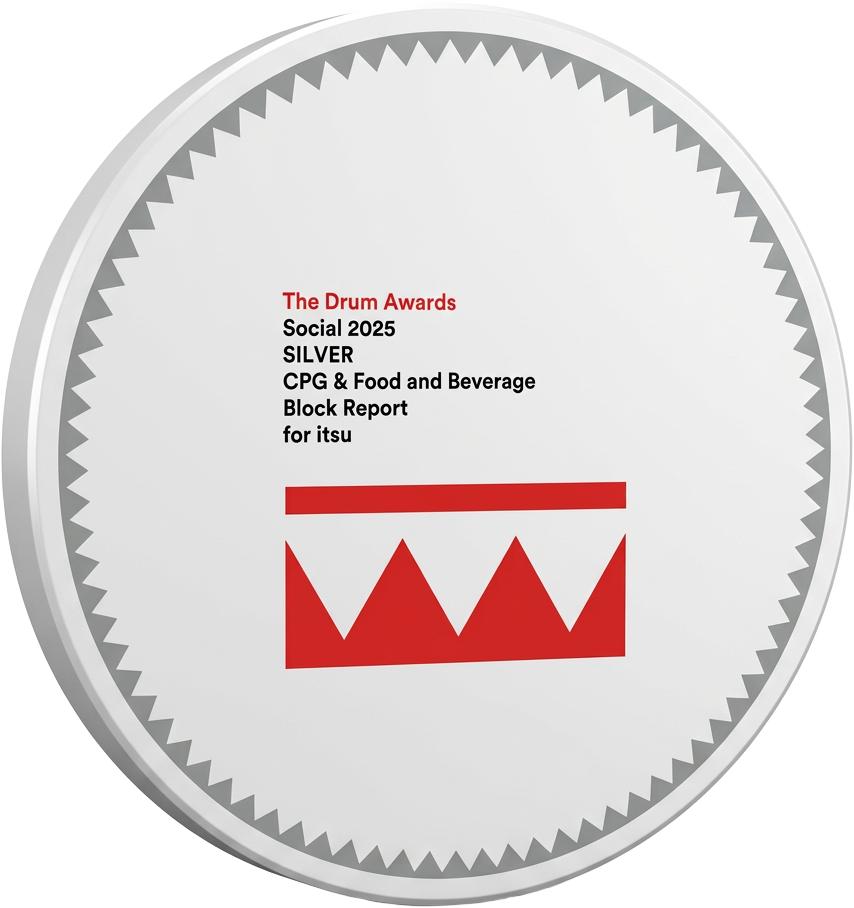 The Drum Awards for Social 2025 Silver trophy